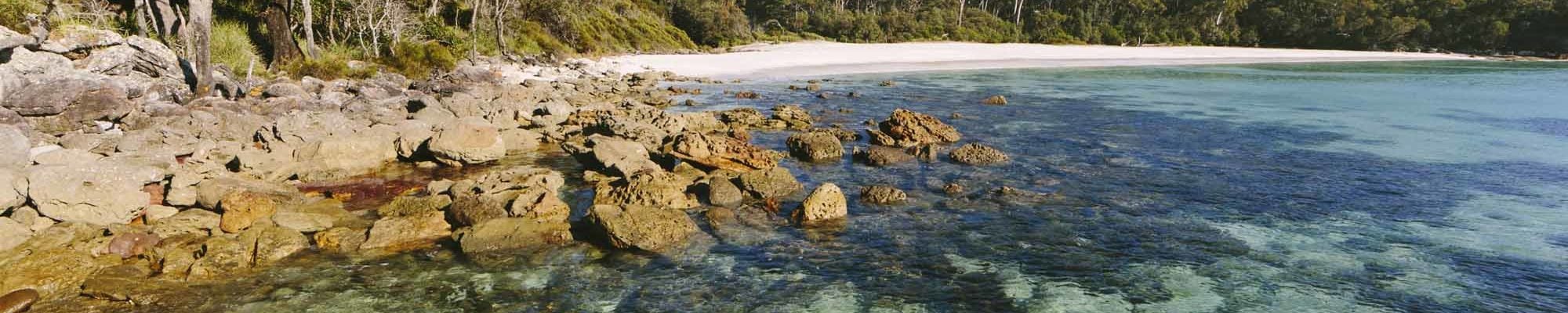 Plage Jervis Bay en Australie