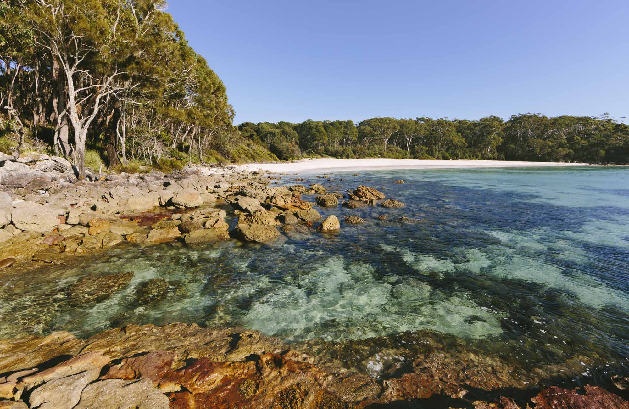 Plage Jervis Bay en Australie