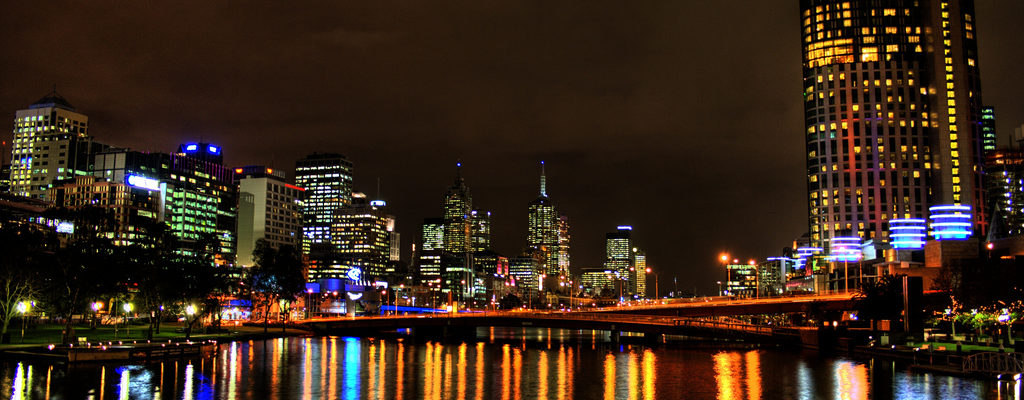 Grate-ciel à Melbourne, en Australie