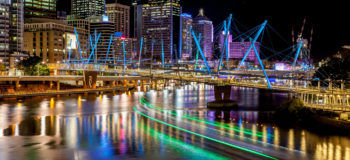 Ville de Brisbane, en Australie