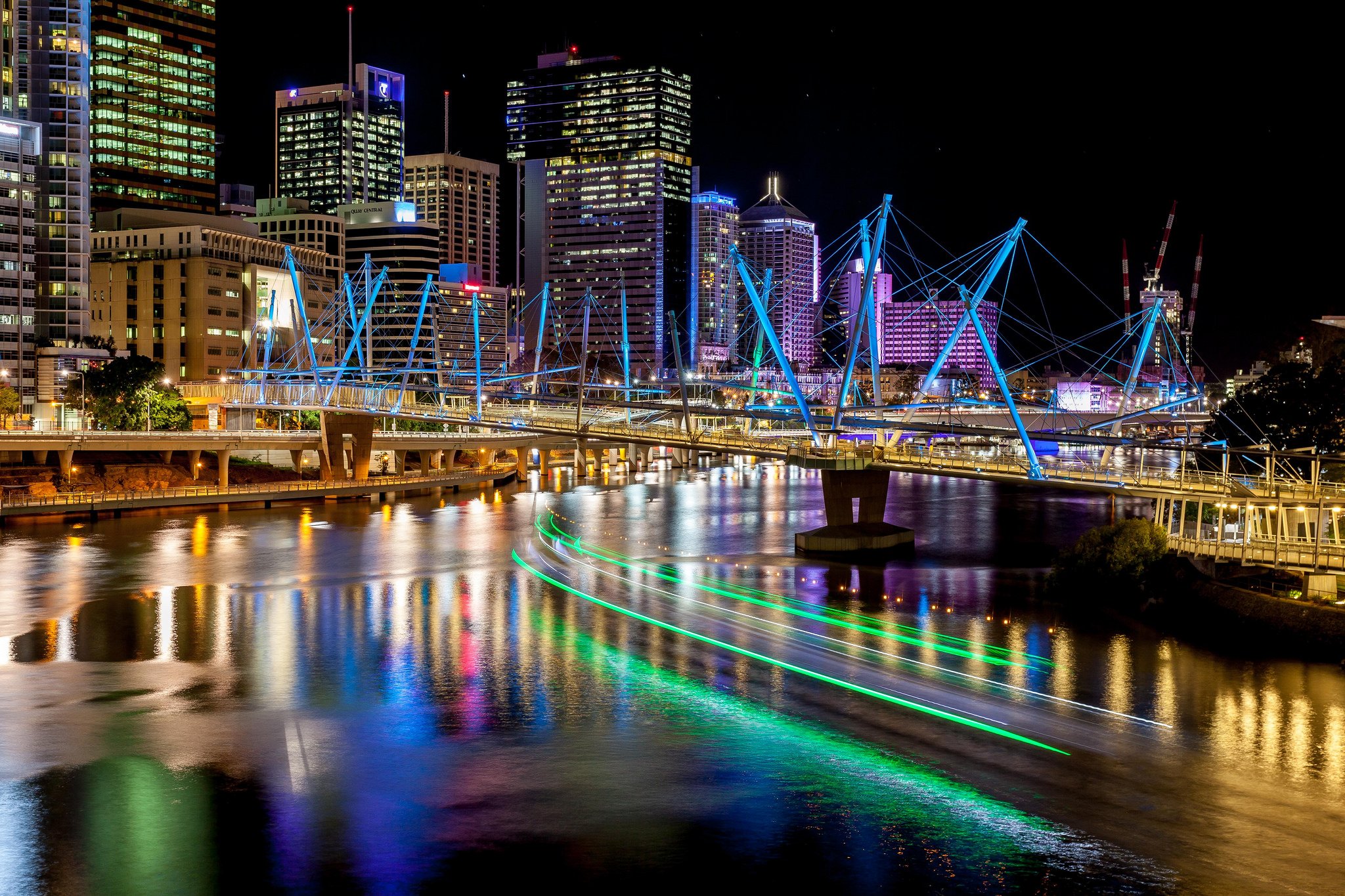 Ville de Brisbane, en Australie