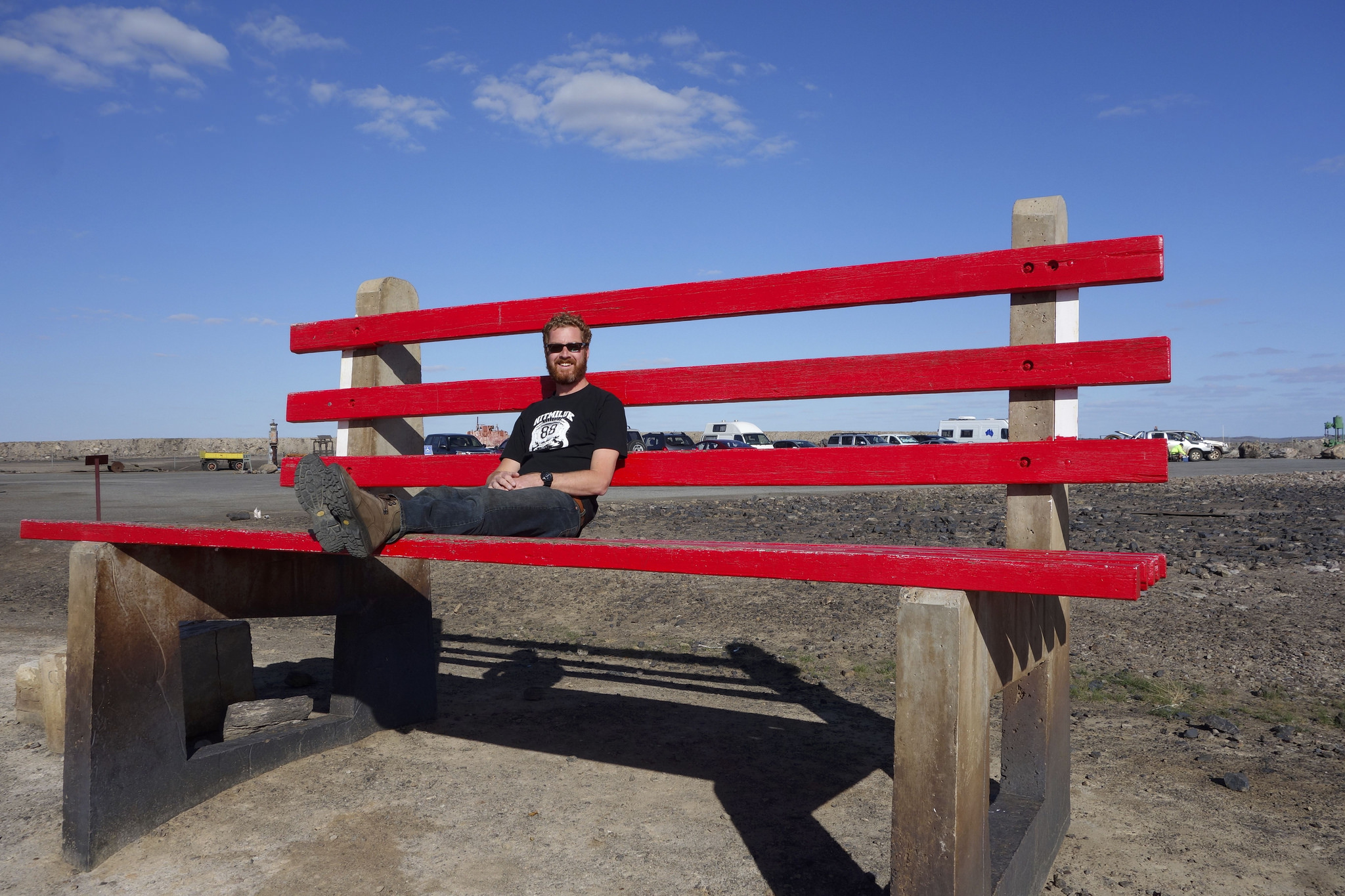 Le grand banc, œuvre des big things en Australie