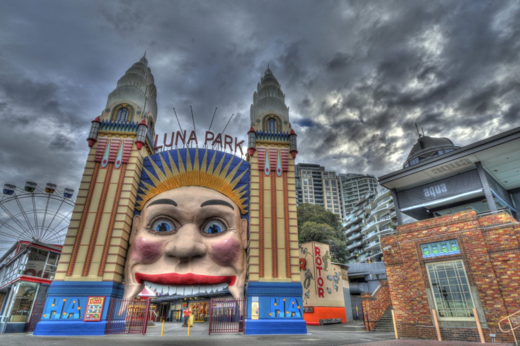 Jouet Ancien Parc D'Attractions Luna Park - Vintage Collection