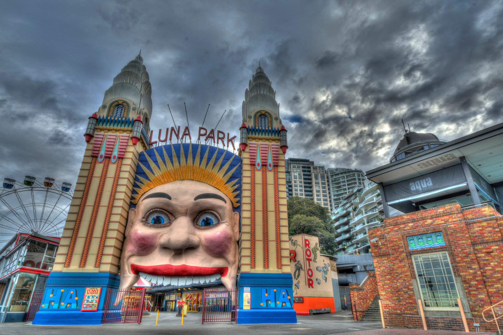 Parc d'attractions Luna Parc à Sydney
