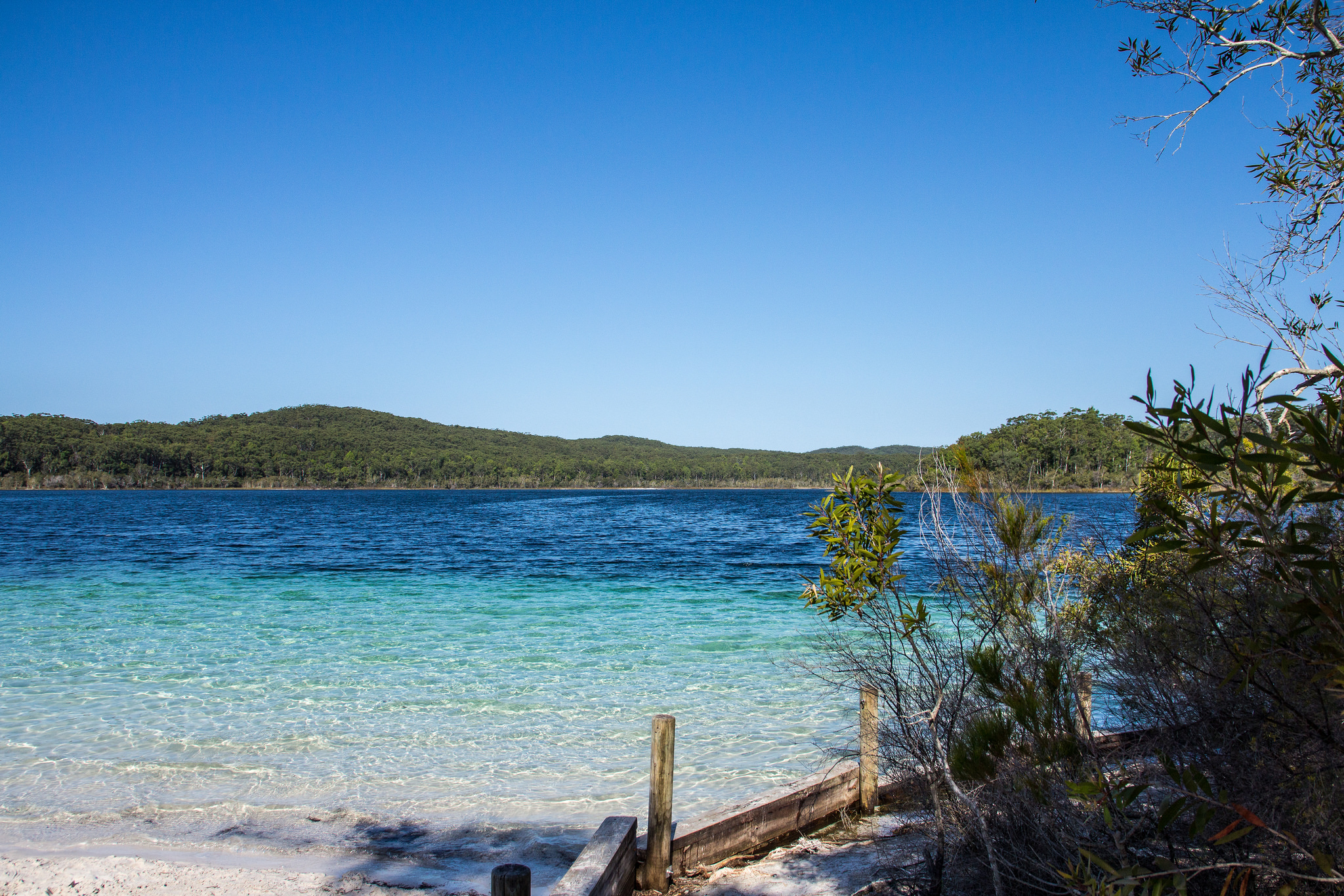 Lake McKenzie sur l’île de Fraser