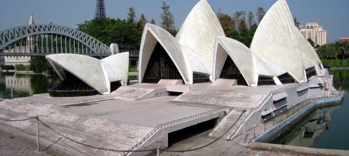 Opéra de Sydney en miniature à Paris