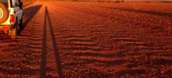 Route Stuart Highway qui traverse l’Australie du Nord au Sud