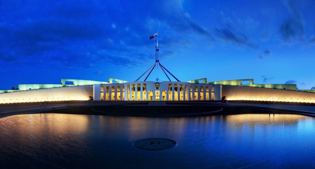 Parliament House à Canberra