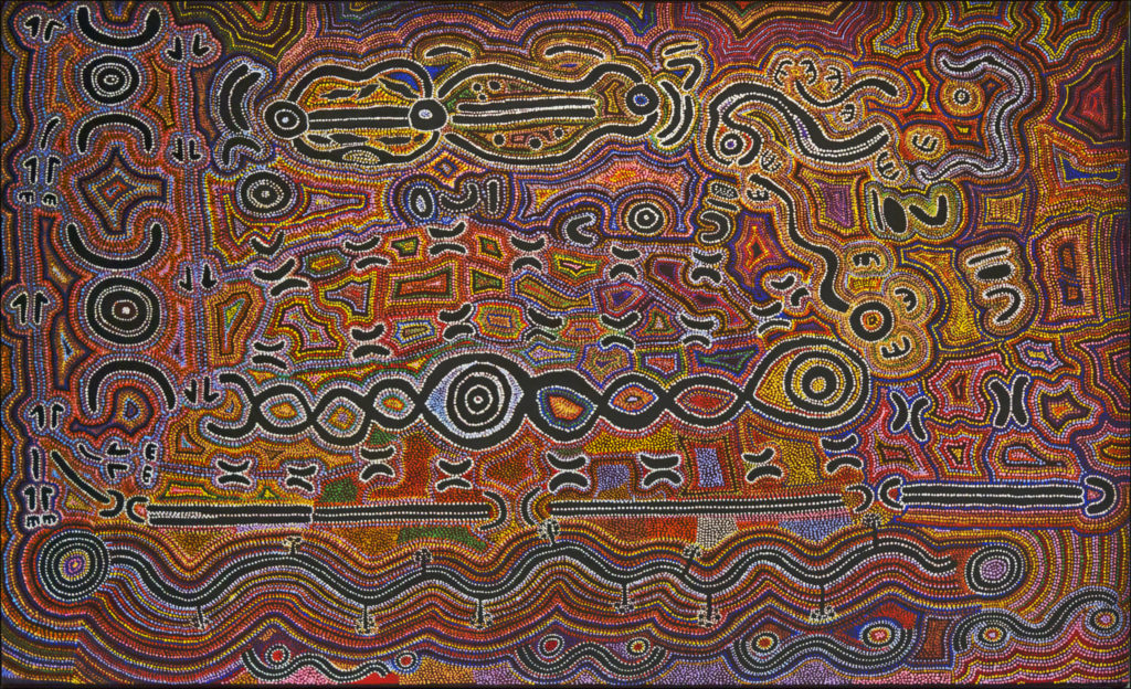 Un peinture aborigène