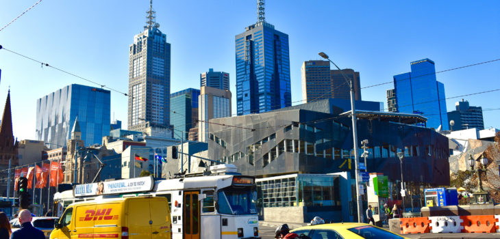 Ville de Melbourne Australie