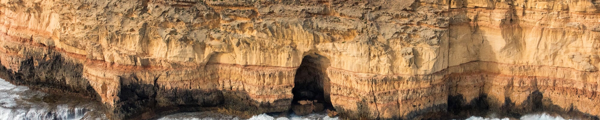 vue aérienne dans la baie de requin Australie